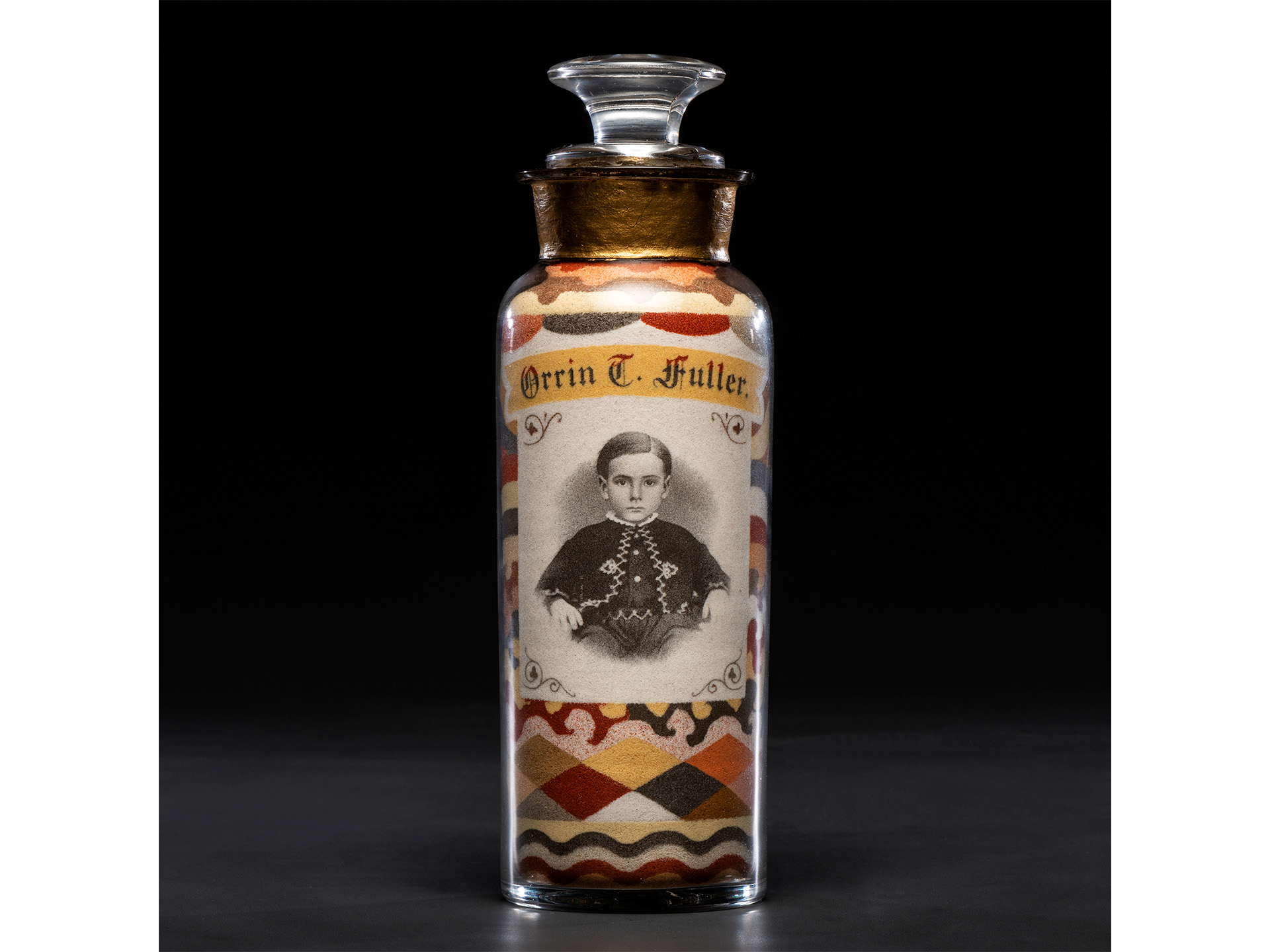 Rare Andrew Clemens Sand Bottle